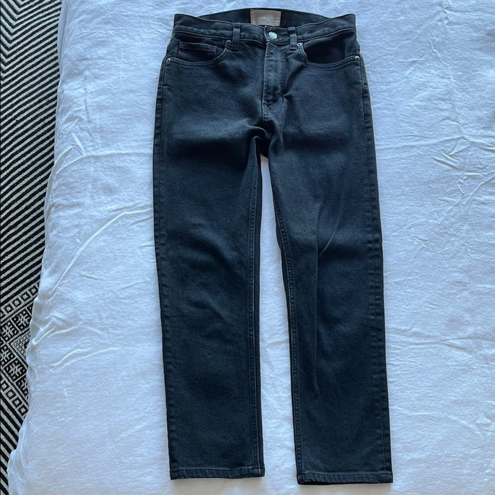 Everlane Boyfriend Black Jeans Size 26